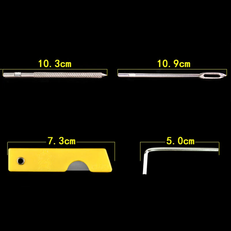 Kit de Reparación de Neumáticos Tubeless – Herramientas de Emergencia