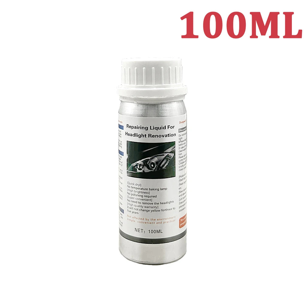 Líquido Reparador para Faros – Polímero Renovador