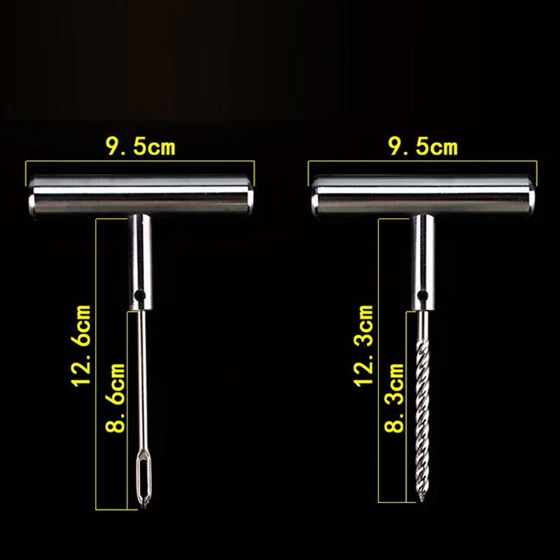 Kit de Reparación de Neumáticos Tubeless – Herramientas de Emergencia